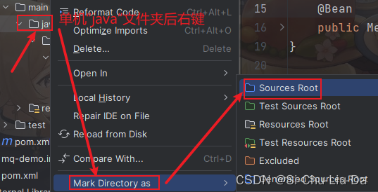 IDEA文件出现java file outside of source root
