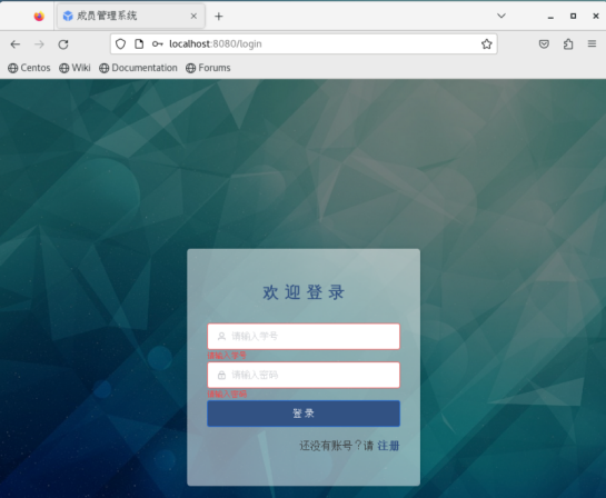 手动部署前后端分离的项目到本地